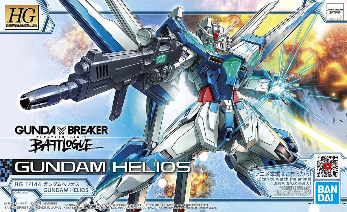 Breaker Battlogue Gundam Helios HG 1/144 Model Kit