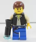 Load image into Gallery viewer, Lego Star Wars 20th Anniversary Han Solo Minifigure w/ Base SW1032
