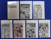 Tim Corrigan's Superhero Comics #1-7 Complete Set FN