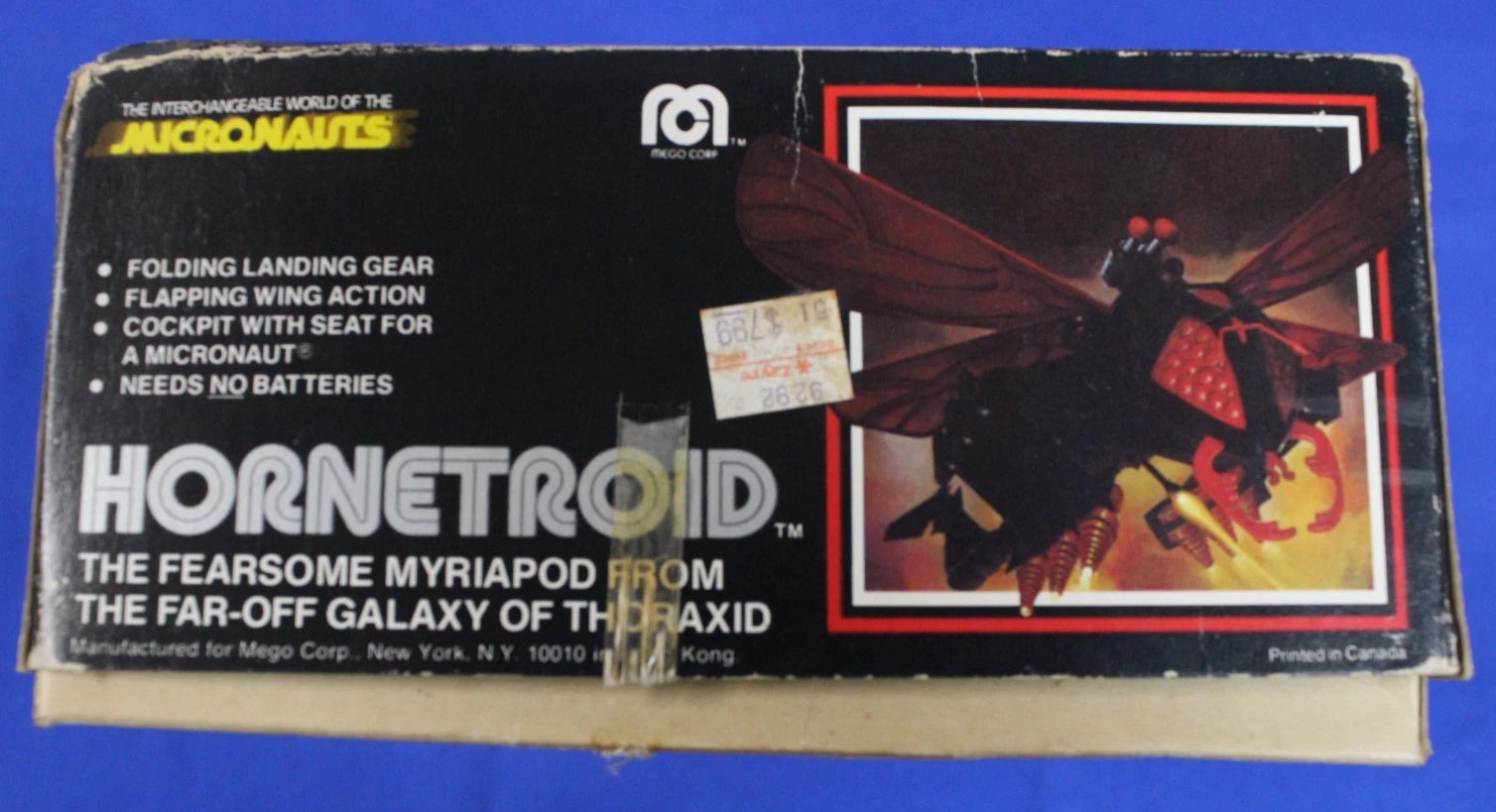Mego Corp 1979 Micronauts Hornetroid Figure Vehicle Parts