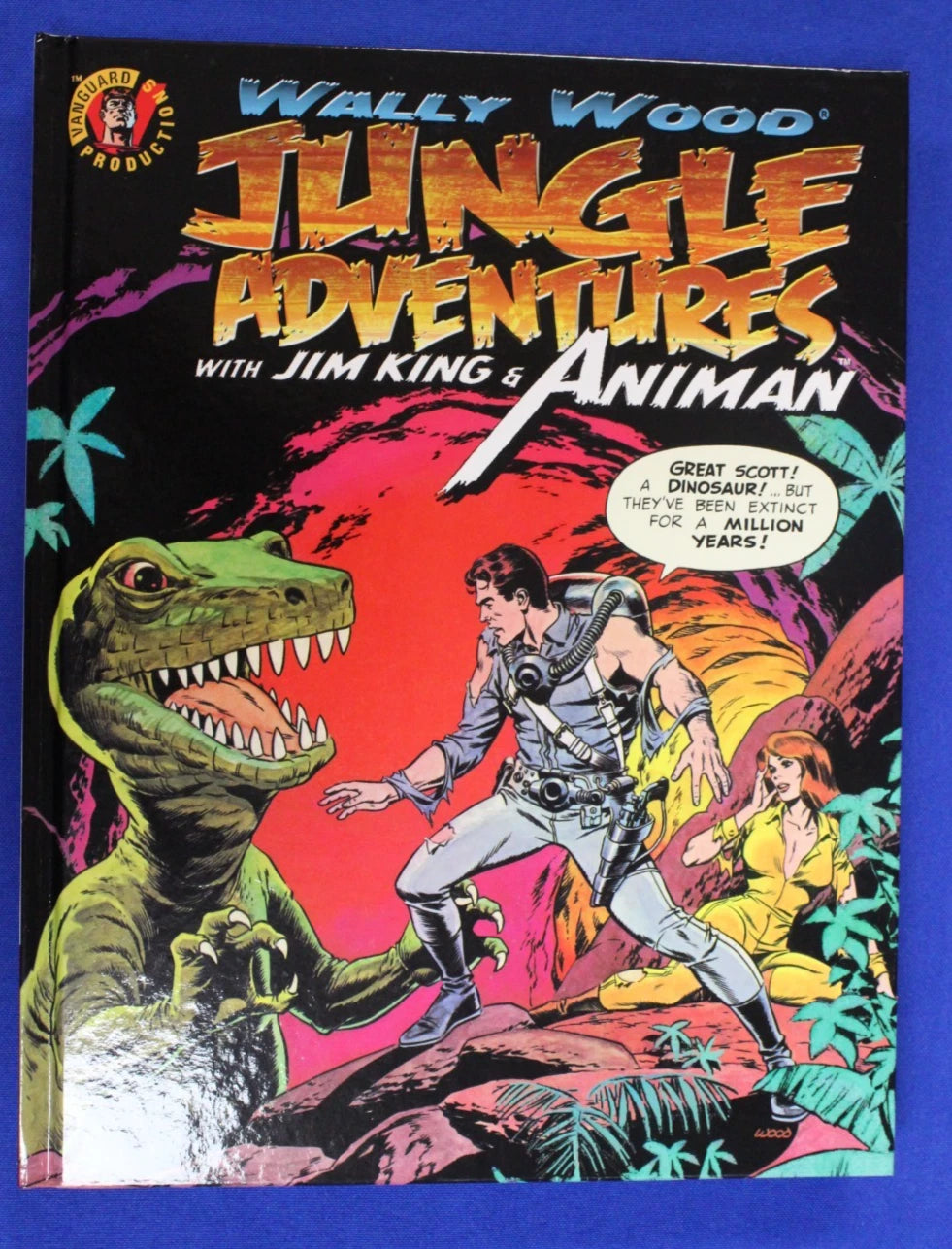 Wally Wood Jungle Adventures With Jim King & Animan HC & Deluxe Slipcase Edition