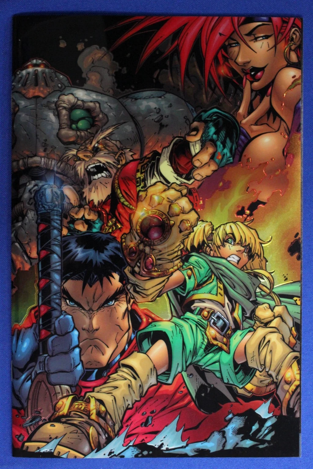 Battle Chasers #1 Chromium Virgin Wraparound Variant VF/NM