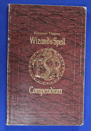 Wizards of the Coast '90s Dungeons & Dragons Wizard's Spell Compendium Vol. 1-4