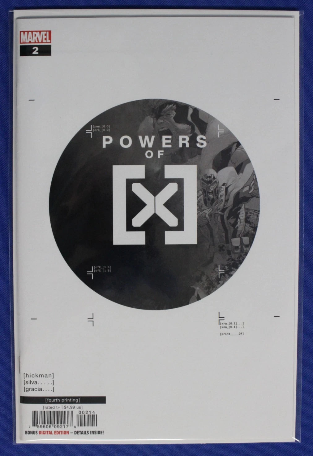 Powers of X #1-6 Complete Set VF/NM #2 is 4th Printing