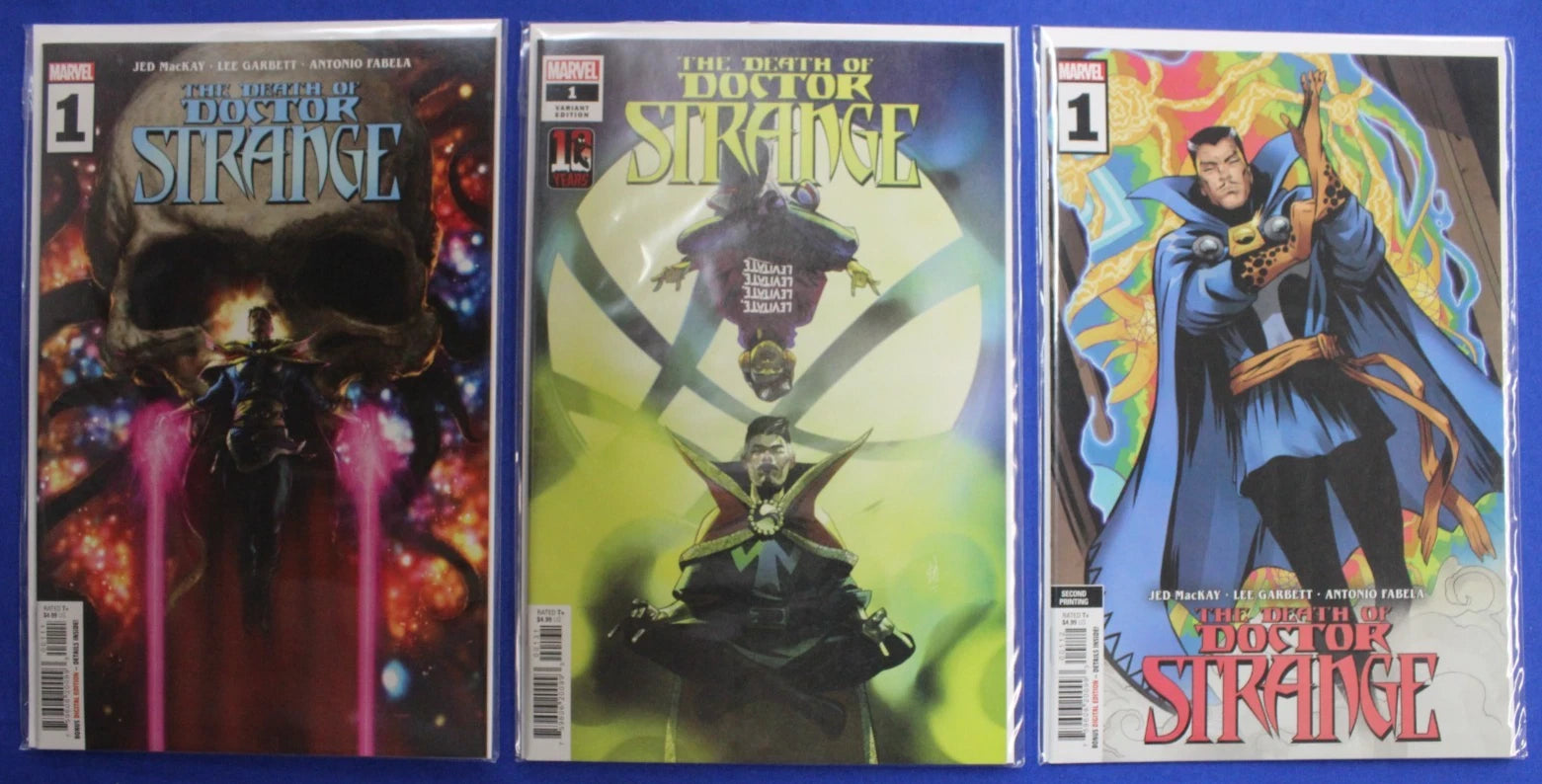 The Death of Doctor Strange #1-5 Complete Set + Extras Lot of 21 VF/NM