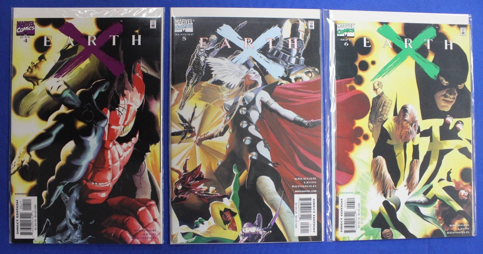Earth X #0-12 & X Complete Set + Extras Lot of 42 VF-VF/NM