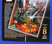 Image Comics 1992 Spawn #8 17 x 26 in Promo Poster
