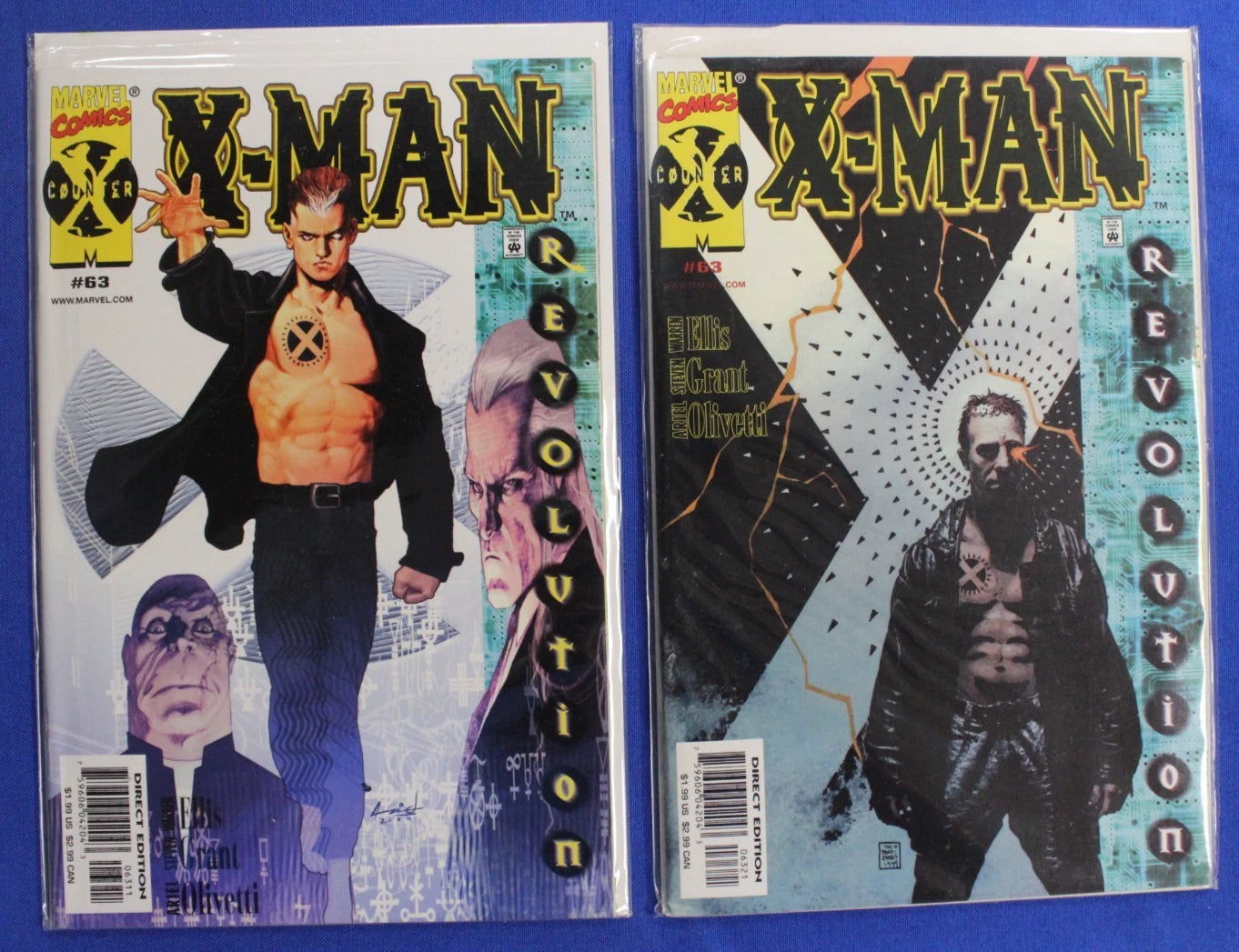 X-Man #1-75 Near Complete Set Lot of 71 FN-VF