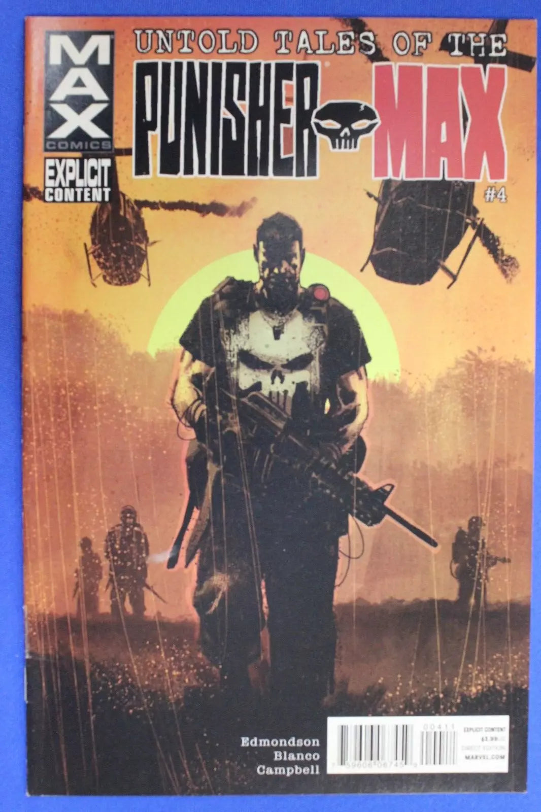 Untold Tales of the Punisher Max #1-5 Near Complete Set (NO 3) VF/NM