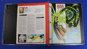 Who's Who in the DC Universe Lot of 2 Binders of DC Character and Data Sheets