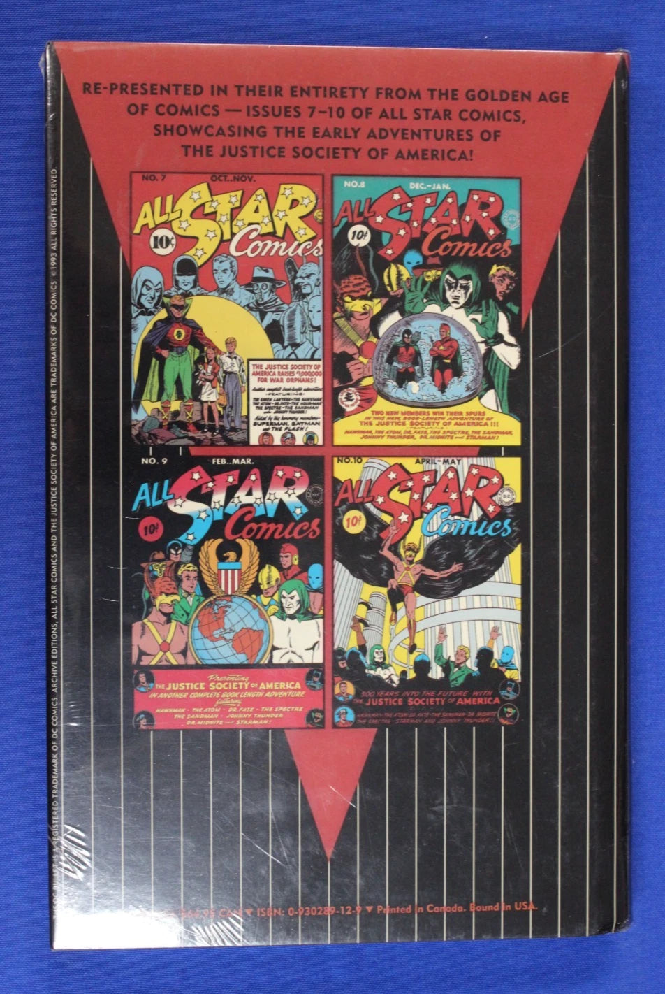 DC Archive Editions All Star Comics Volume 2 Hardcover Sealed