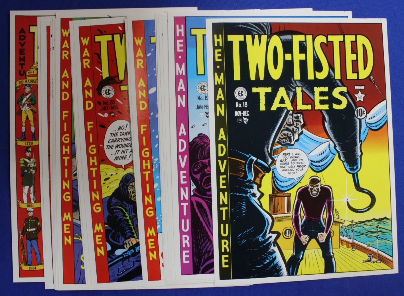 EC Frontline Combat & Two-Fisted Tales Cover Portfolios + Reprint Art Prints