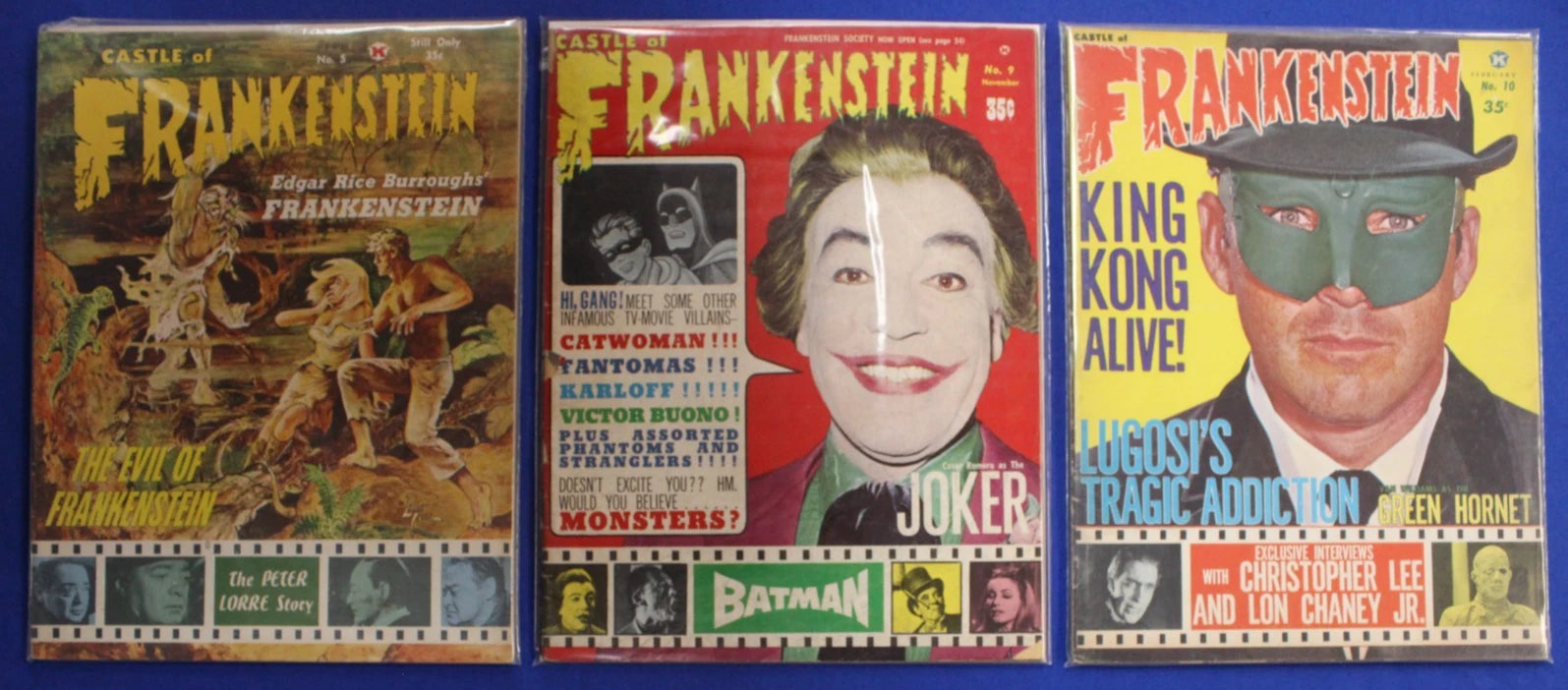 Castle of Frankenstein Magazine Lot of 21 FN