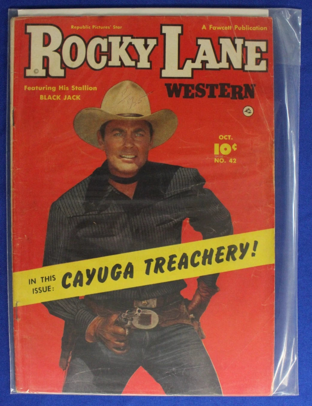 Rocky Lane Western Lot of 4 GD-VG