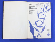 The Greatest Batman & Joker Stories Ever Told-Signed by Dick Sprang