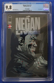 Negan Lives! #1 Silver Foil Variant CGC 9.8 NM/M
