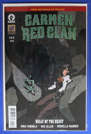 Carmen Red Claw Belly of the Beast #1-4 VF-VF/NM
