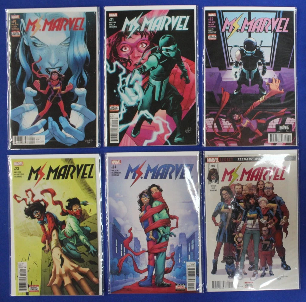 Ms. Marvel #1-38 Complete Set VF-VF/NM