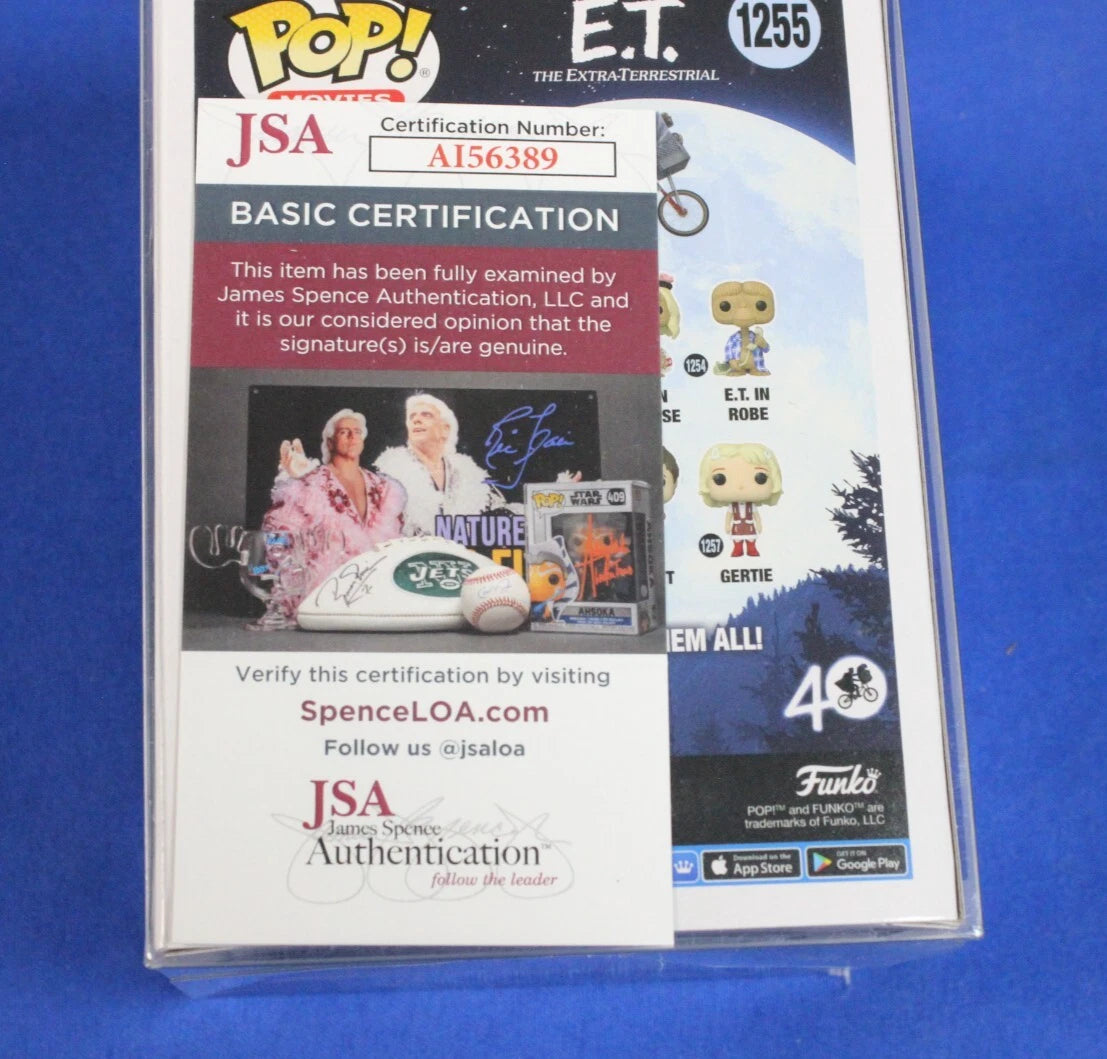 E.T. with Flowers Funko POP! #1255 Signed