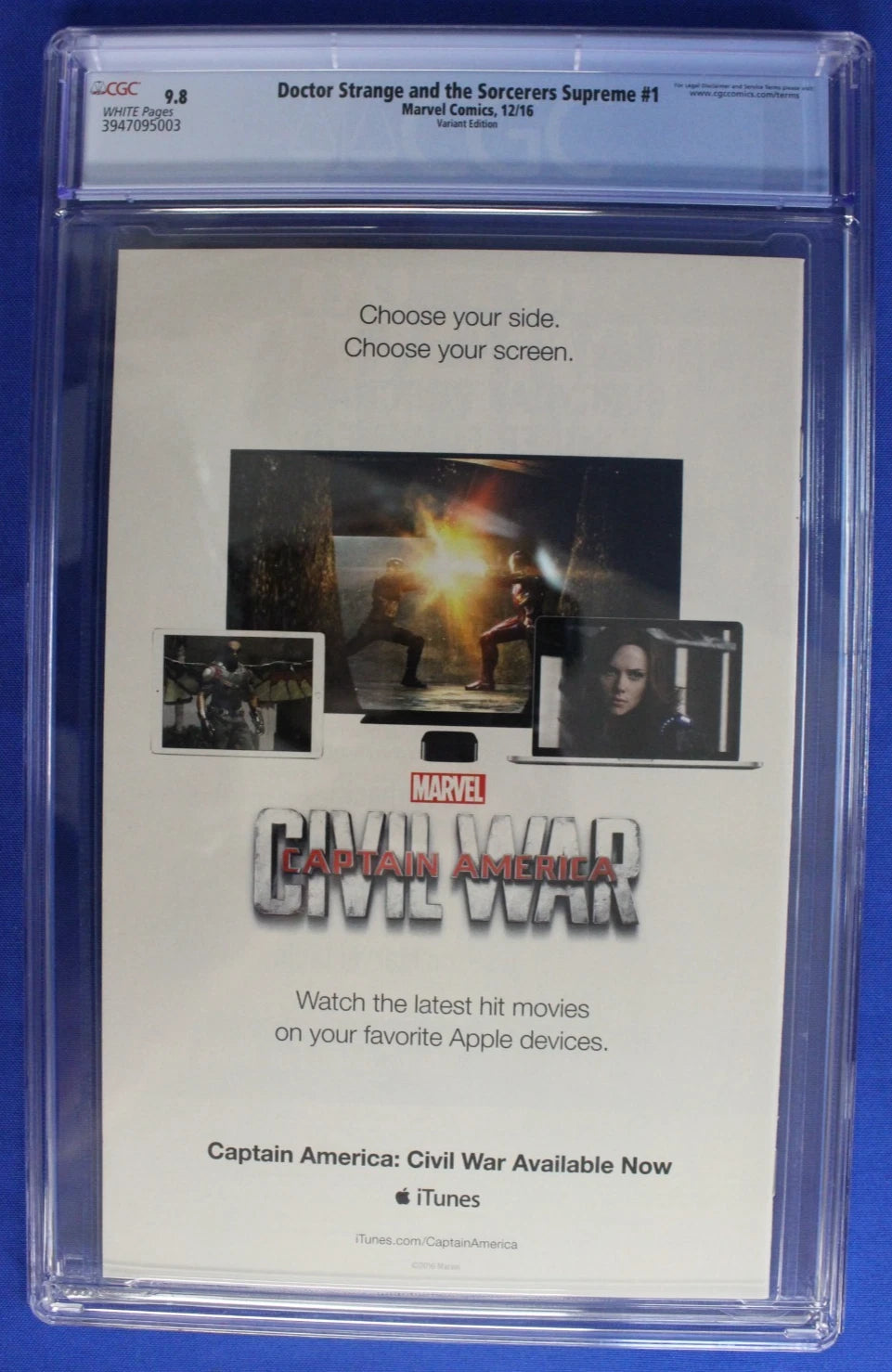 Doctor Strange & the Sorcerers Supreme #1 Homage Variant CGC 9.8