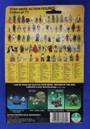 Kenner 1983 Star Wars Return of the Jedi Gamorrean Guard Figure on Card 77 Back