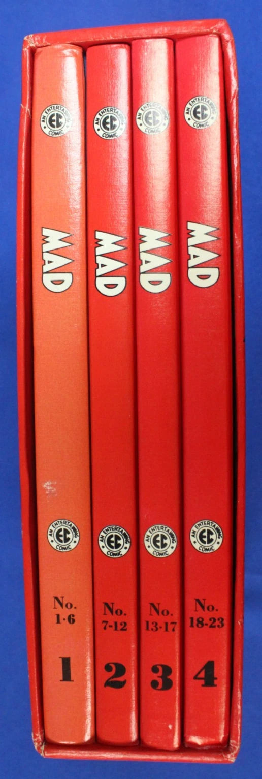 EC Comics Archive MAD Magazine Slipcase Hardcover Collection Volumes 1-4