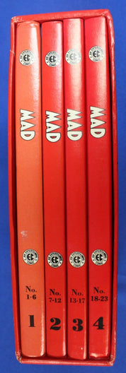 EC Comics Archive MAD Magazine Slipcase Hardcover Collection Volumes 1-4