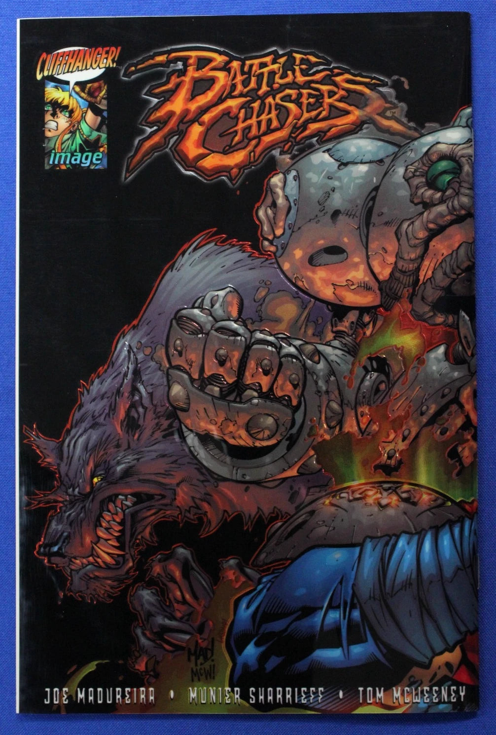 Battle Chasers #1 Chromium Virgin Wraparound Variant VF/NM