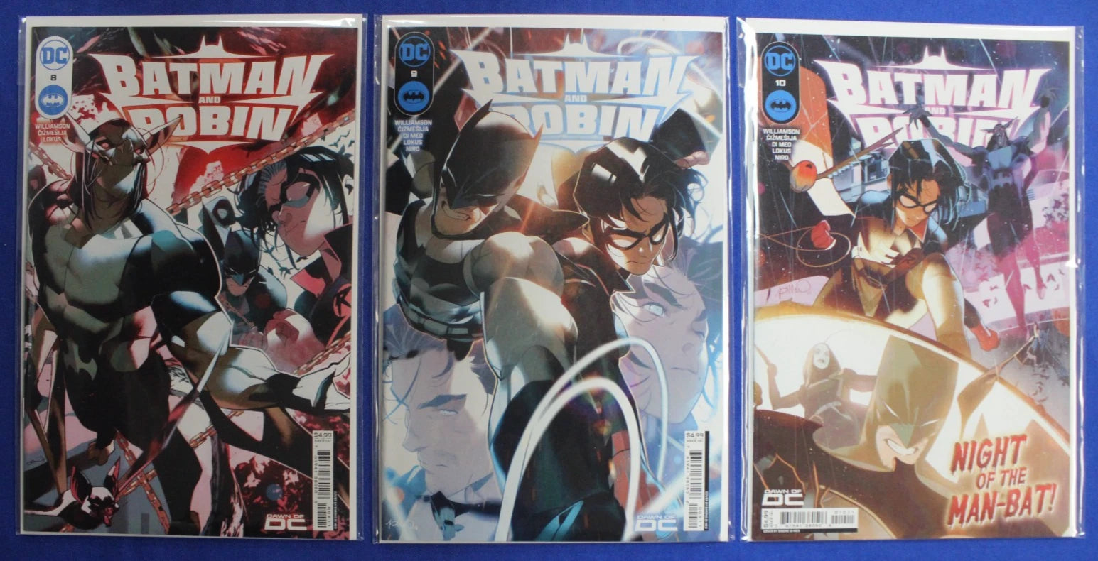 Batman and Robin #1-21, 23 + 2024 Annual Lot of 23 VF/NM