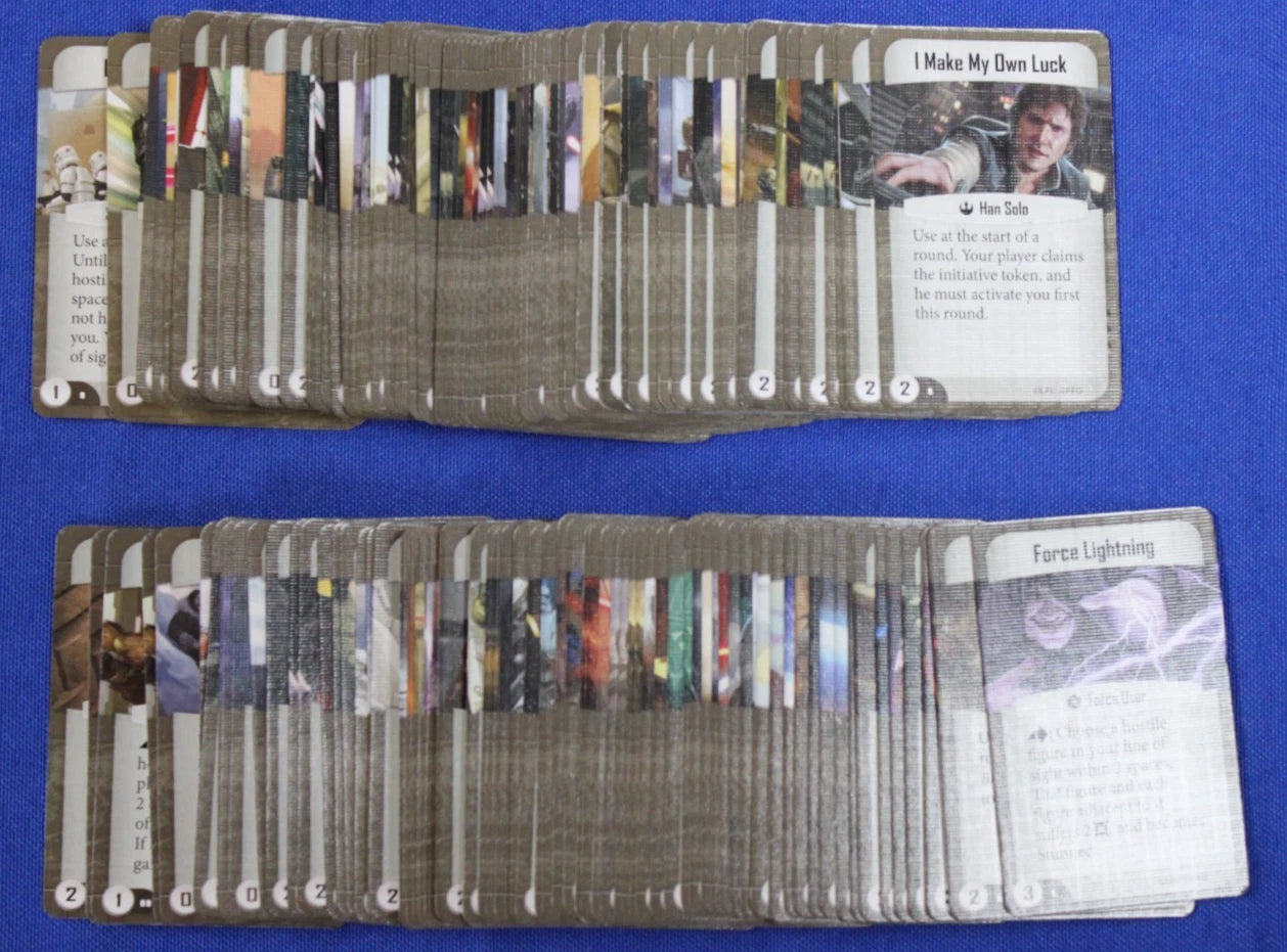 Star Wars Destiny Dice and Card Game + Star Wars Imperial Assault Game Mixed Lot