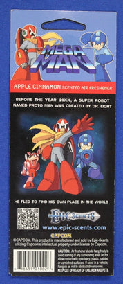 Lootcrate Megaman Apple Cinnamon Scented Air Freshener