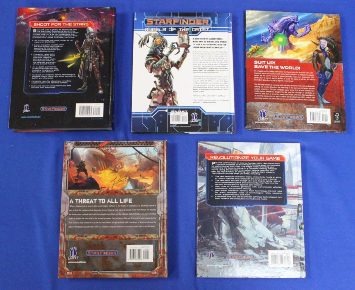 Starfinder RPG Pre-Owned Game Book Collection Lot of 29