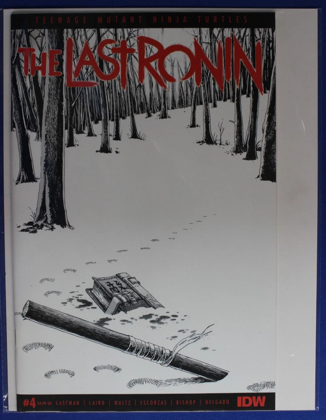 TMNT The Last Ronin #1-5 Reissue B&W Variants Complete Set VF/NM