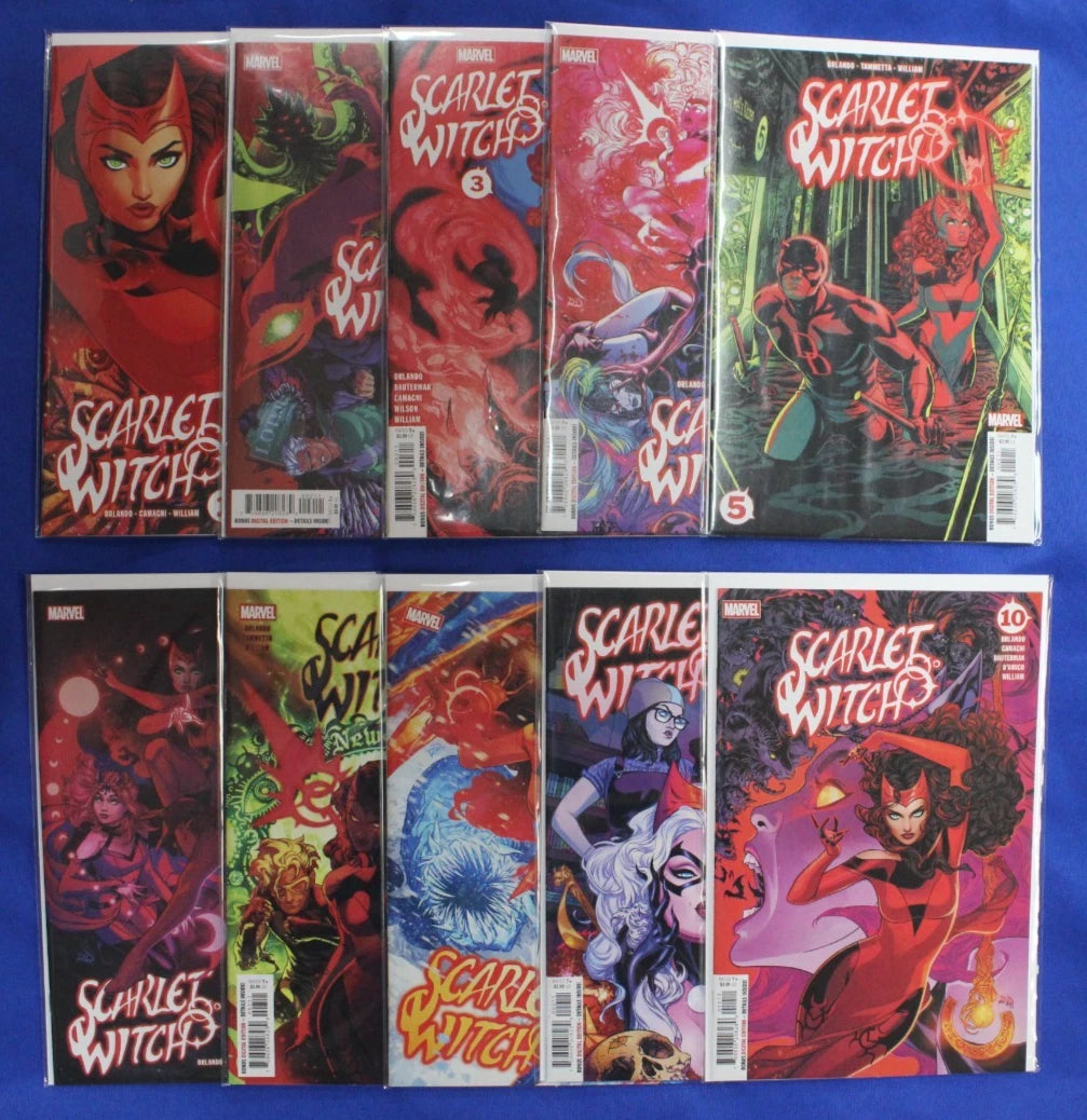 Scarlet Witch #1-10 Complete Set VF/NM