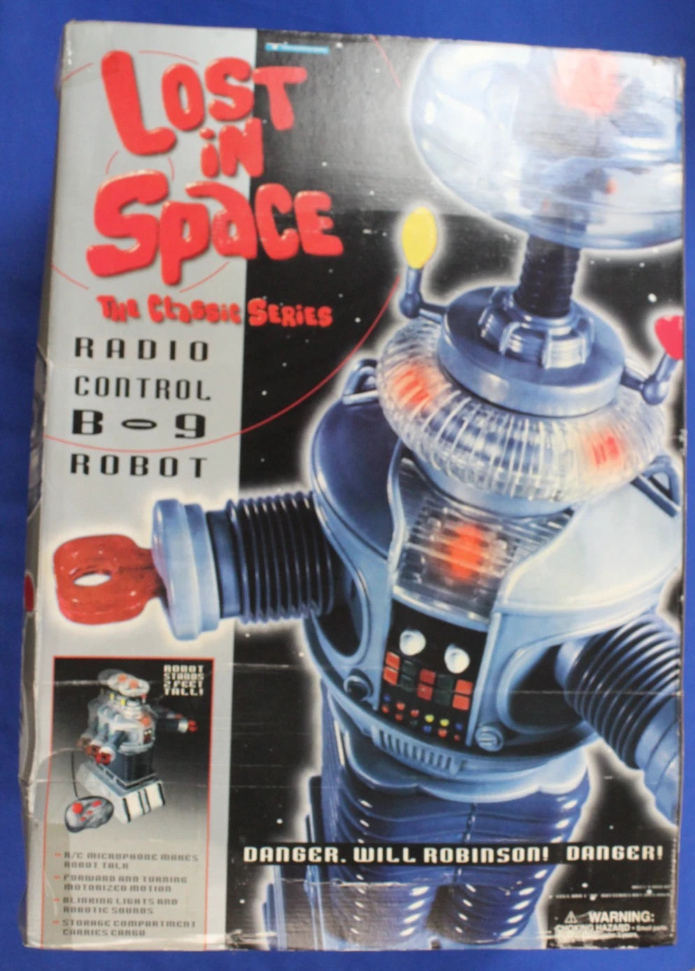 Trendmasters 1998 Lost in Space Classic Series 24" Radio Control RC B-9 Robot