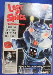 Trendmasters 1998 Lost in Space Classic Series 24" Radio Control RC B-9 Robot