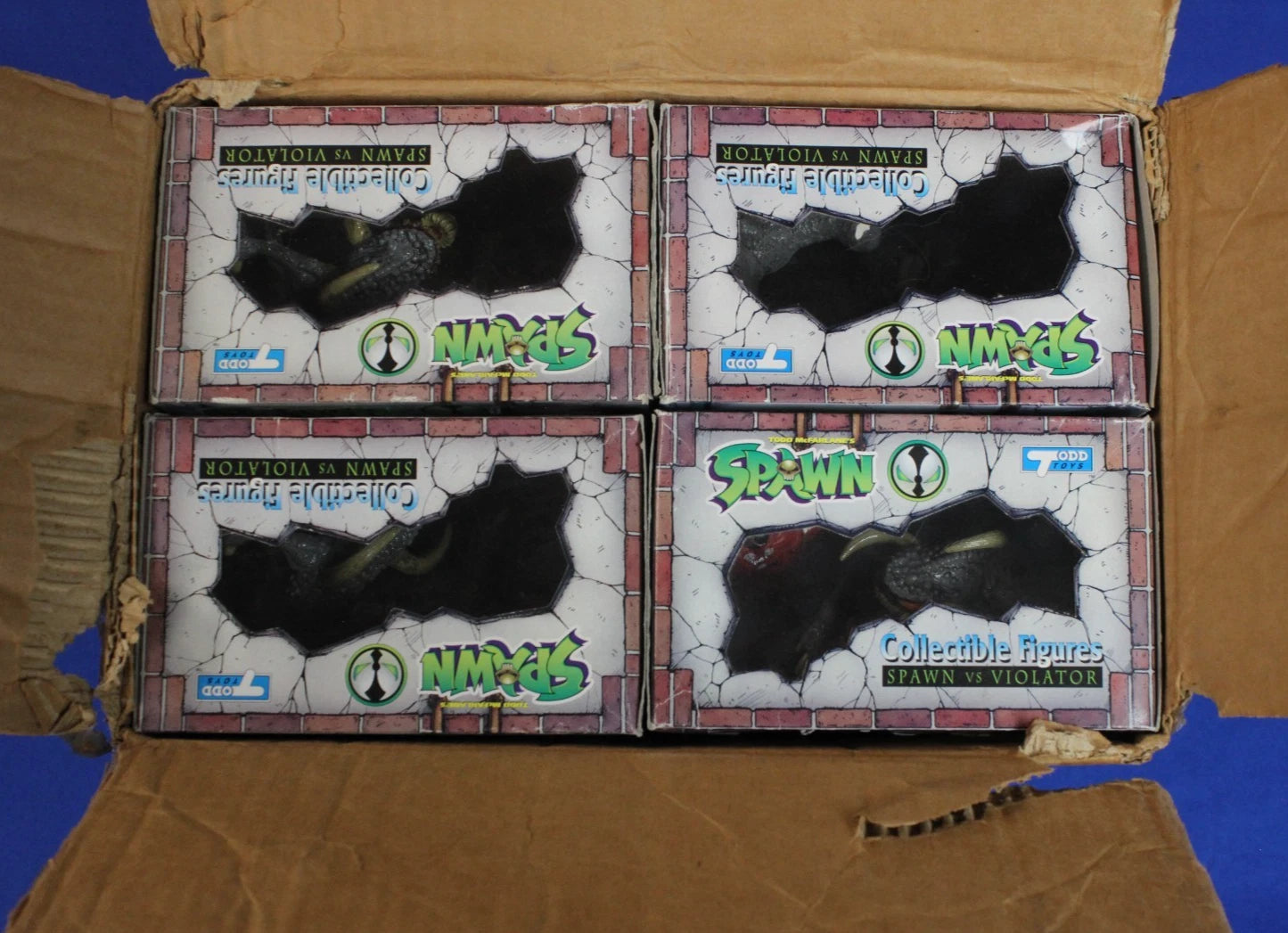 Todd (McFarlane) Toys 1994 Distributor Case of 12 Spawn vs Violator Figures