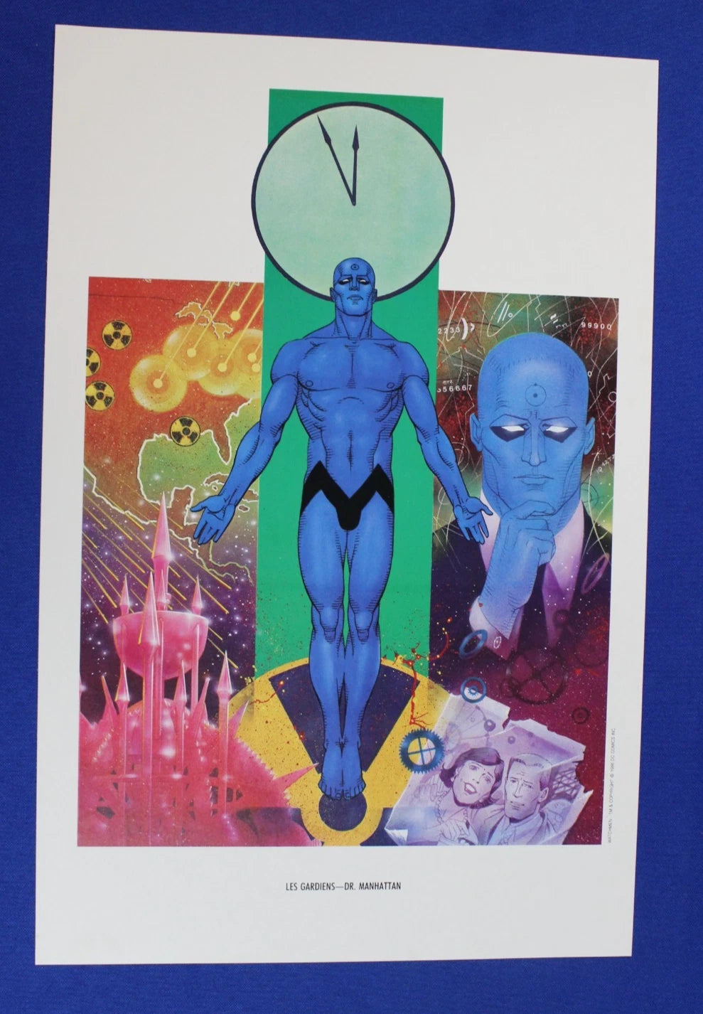 DC 1988 Watchmen Art Portfolio American & French Covers + Promotional Posters