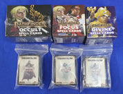 Pathfinder 2E Spell Cards & Basic Cantrips Lot of 6 Occult Focus Divine Primal
