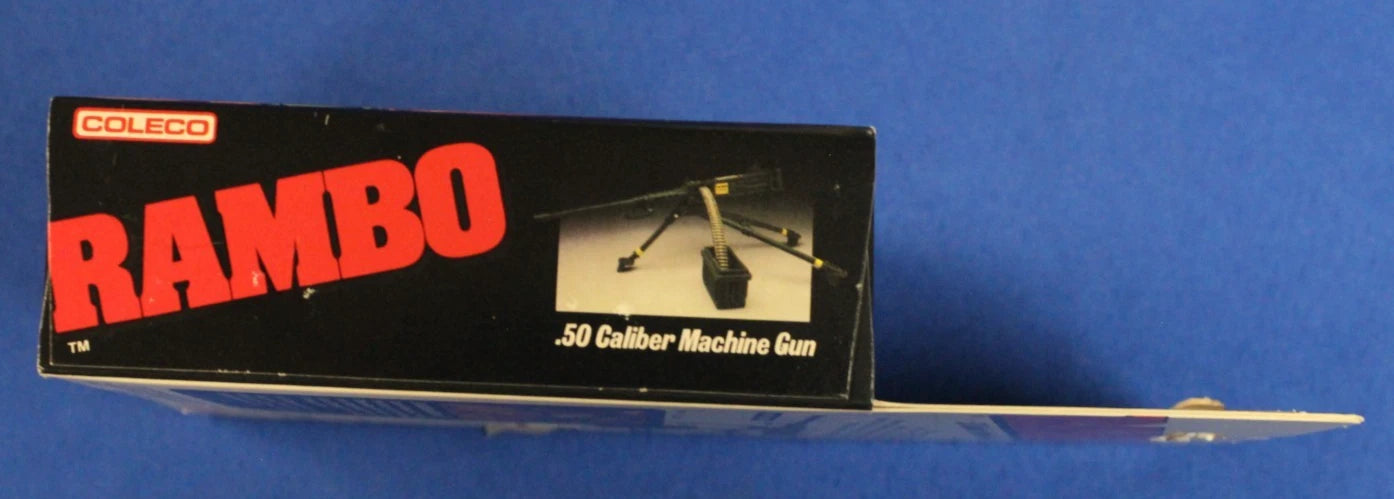 Coleco 1986 Vintage Rambo Toy Weapons Lot Complete in Box