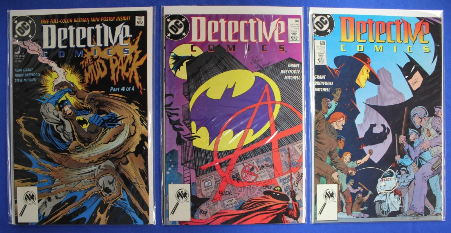 Detective Comics #598-621 Lot of 24 FN-VF