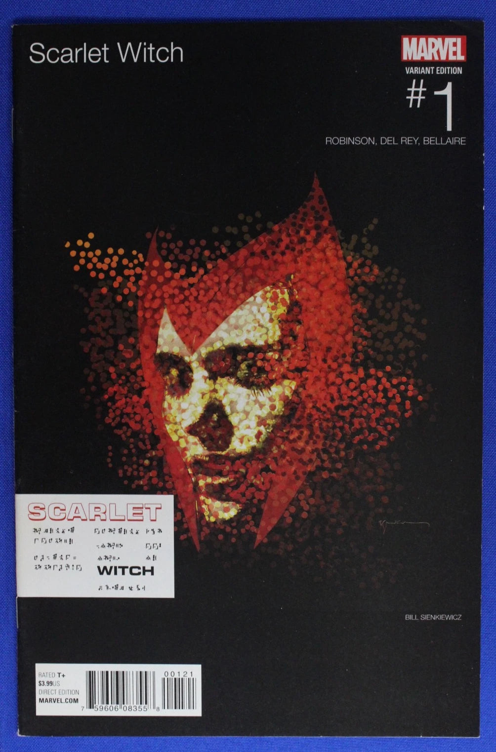 Scarlet Witch #1 Hip-Hop Bill Sienkiewicz Variant VF