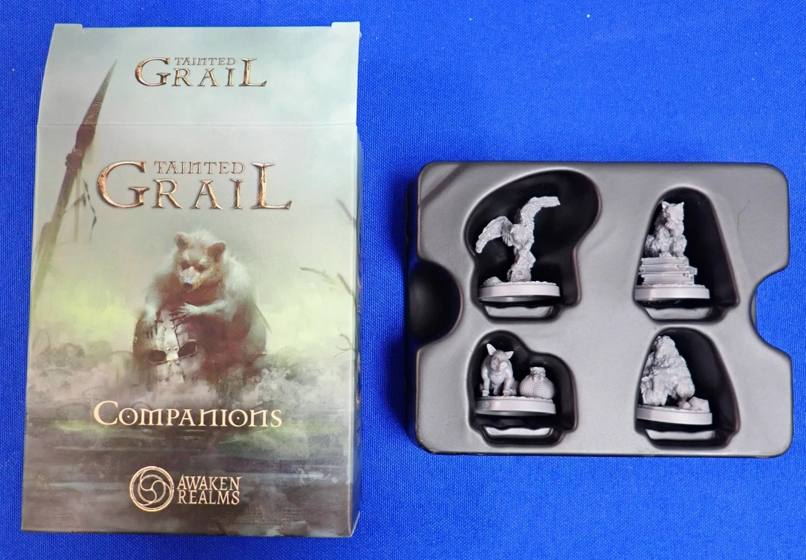 Awaken Realms Tainted Grail Fall of Avalon Game + Expansions & Stretch Goals Lot