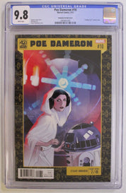 Star Wars Poe Dameron #10 Immonen 40th Anniv. Leia Variant CGC 9.8