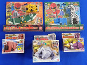 Bandai Power Ranger Doubutsu Sentai Zyuohger Deluxe Cube Zord Lot of 7 Complete