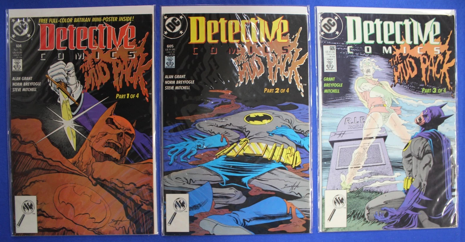 Detective Comics #598-621 Lot of 24 FN-VF