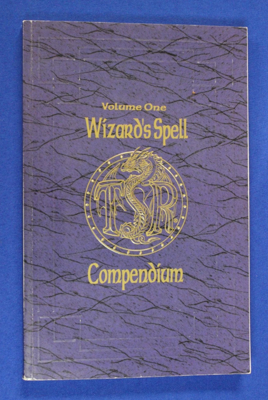 Advanced Dungeons & Dragons Wizard's Spell Compendium Vols 1-4 1st Ed.