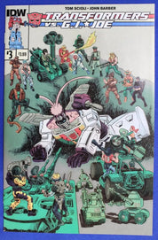 Transformers vs GI Joe #1-13 + Annual & Variants Complete Set Lot of 33 VF-VF/NM