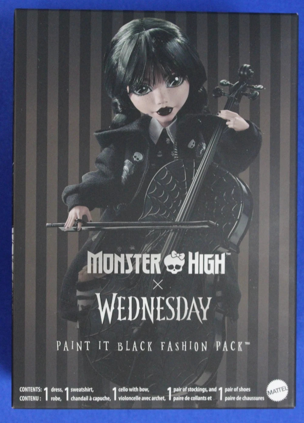 Monster High x Wednesday Paint it Black Fashion Pack Figure