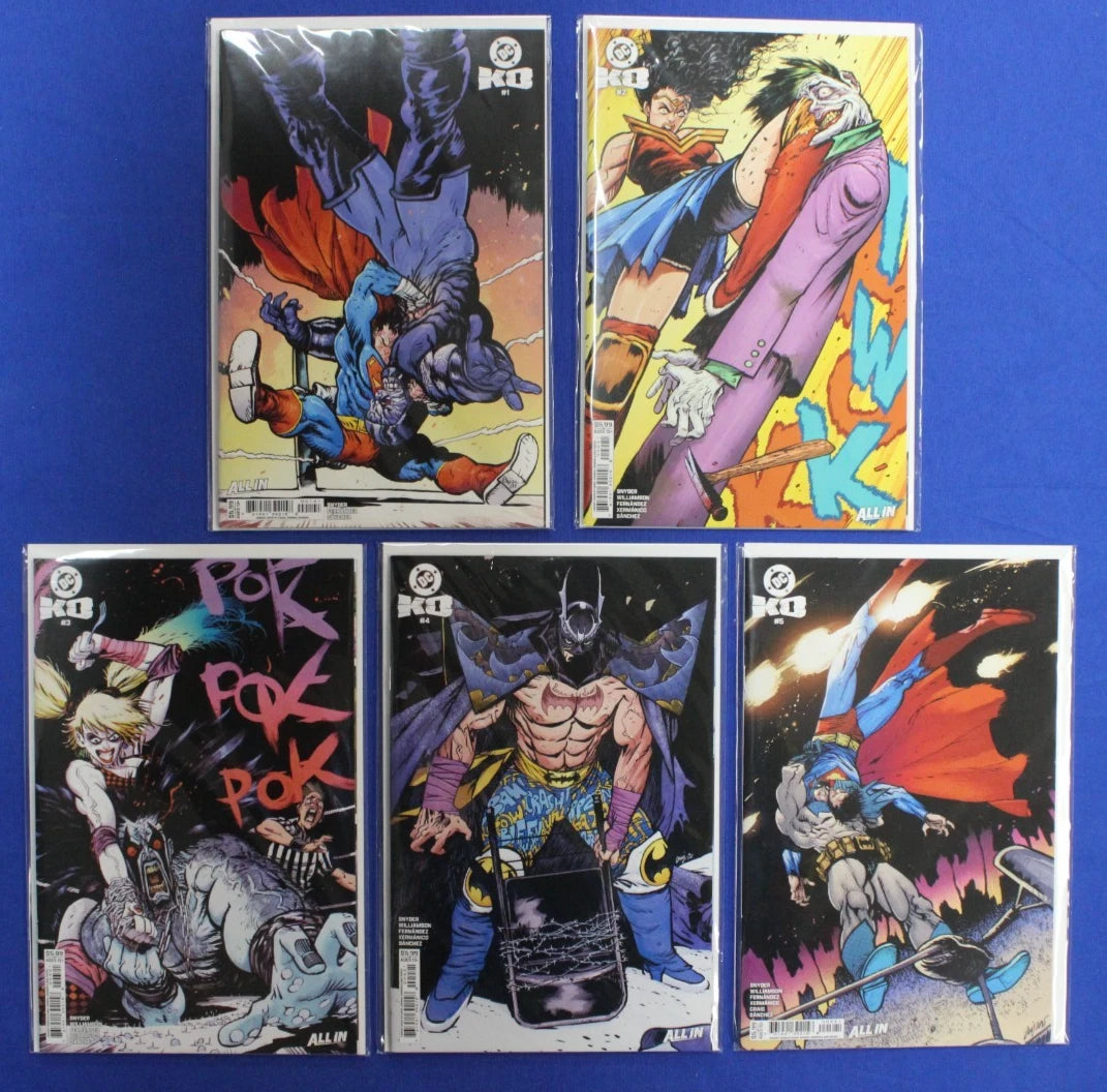 DC KO #1-5 Daniel Warren Johnson Variants Complete Set VF/NM